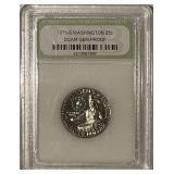 Cert. PROOF DCAM 1976S Wash. 25c