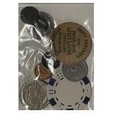 (11) Numismatic Items - tokens, medals