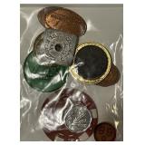 (12) Numismatic Items - tokens, medals