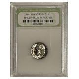 Cert. BU 1981D Roos. 10c