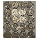 20 Eisenhower Dollars