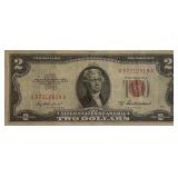 1953A $2 RED SEAL US Note