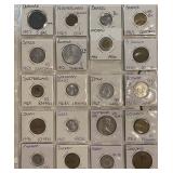 (20) Select World Coins