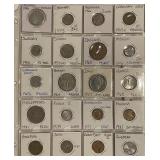 (20) Select World Coins