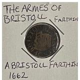 1662 Bristoll Farthing