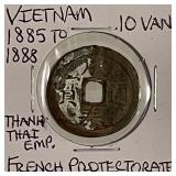 1885-1888 Vietnam 10 Van