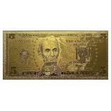 Beautiful 24K Gold Enhanced Replica