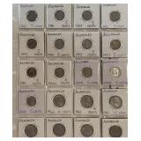 (20) Select Australia Coins