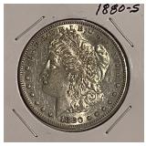 1880S Silver Morgan Dollar