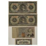 4 odd banknotes