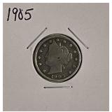 1905 US V-Nickel