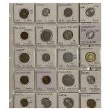 (20) Select World Coins
