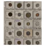 (20) Select World Coins