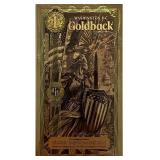 1 Goldback 1/1000 Troy Oz. Gold