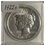 1922S Silver PEACE Dollar