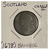 1678 Scotland Bawbee