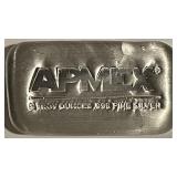 5 Troy Oz. Silver .999 Art Bar