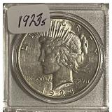 1923S Silver PEACE Dollar