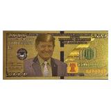 Beautiful 24K Gold Enhanced Note