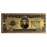 Beautiful 24K Gold Enhanced Replica