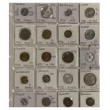 (20) Select World Coins