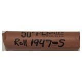 ~50 1947S Wheat Cents
