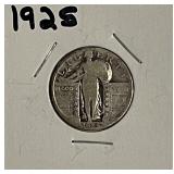 1925 Silver S.L. Quarter