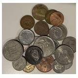 ~23 Foreign Coins