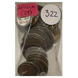 ~29 Africa Coins