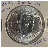 Troy Oz. 2024 Gr.Brit. 2 Pounds