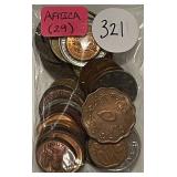 ~29 Africa Coins