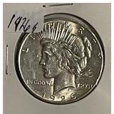 1926S Silver PEACE Dollar