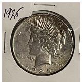 1925 Silver PEACE Dollar