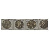 (4) N.Zealand UNC Dollars