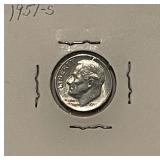1951S Silver Roosevelt Dime