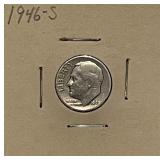1946S Silver Roosevelt Dime