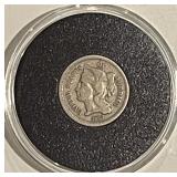 1867 Three Cent Piece