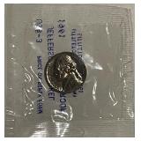1961 PROOF Jeff. 5c Littleton Pkg.