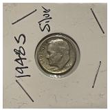 1948S Silver Roosevelt Dime