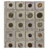 (20) Select World Coins