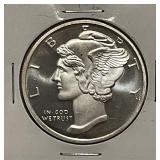 Troy Oz. Silver Art Bar .999