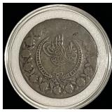 Silver 1834 Turkey 5 Kurush KM#599