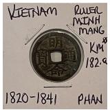 1820-1841 Phan Vietnam Km#182.a