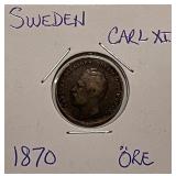 1870 Sweden Ore