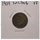 1904 Indian Cent full Liberty