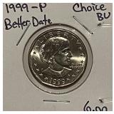BU 1999P SBA Dollar