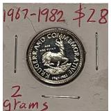 Silver Krugerrand Commemorative