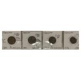 (4) Select 19th Century Norway Coins