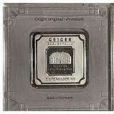 50 Gram Silver Geiger Bar Serial #BV602405
