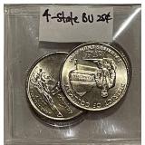 (4) BU State Quarters (see details)
